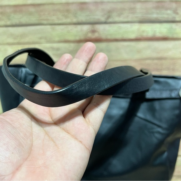 Tiffany & Co. Black Leather Large Tote - Picture 10 of 11